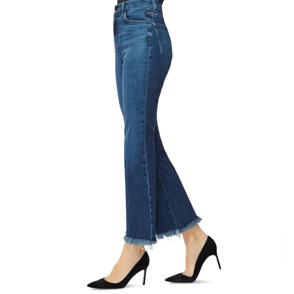 607. J Brand Julia High Rise Flare Jeans - Picture 3 of 13